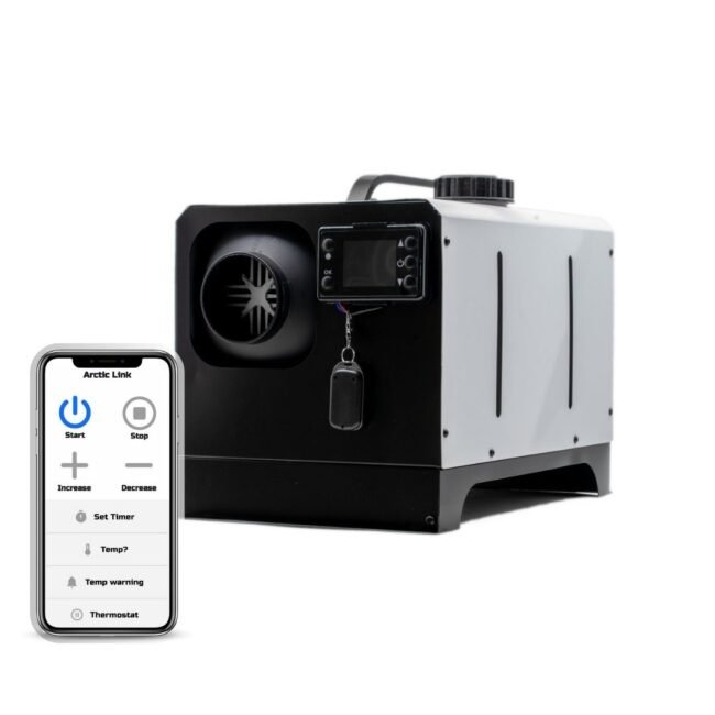 Dieselvärmare Airdrome XL gsm 5kw™ <span style="color: #0E6EFF; font-size: 90%;">gsm / LTE+</span>