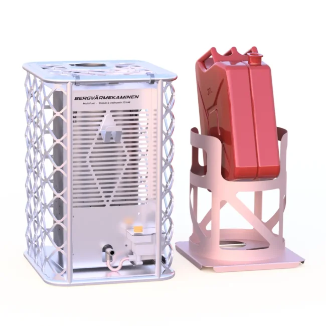Bergvärmekaminen | Multifuel-kamin ved & diesel
