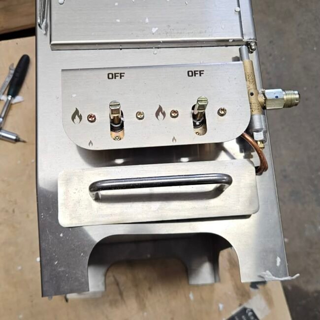 Fraktskadad fjällvärmekamin 5